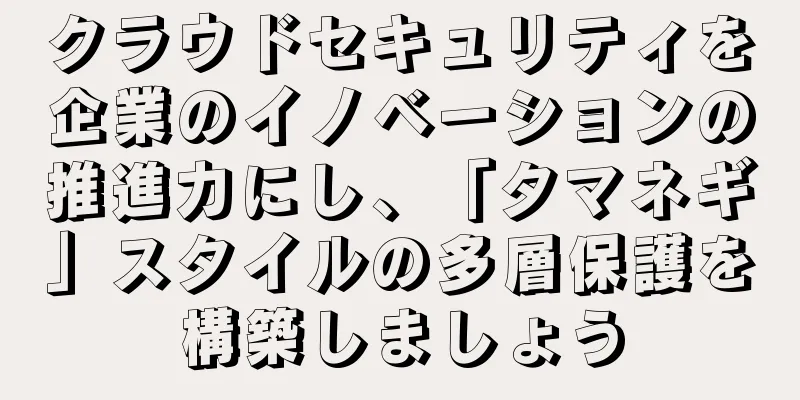 クラウドセキュリティを企業のイノベーションの推進力にし、「タマネギ」スタイルの多層保護を構築しましょう