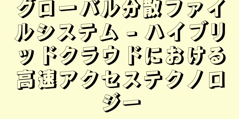 グローバル分散ファイルシステム - ハイブリッドクラウドにおける高速アクセステクノロジー