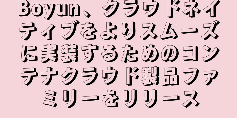 Boyun、クラウドネイティブをよりスムーズに実装するためのコンテナクラウド製品ファミリーをリリース