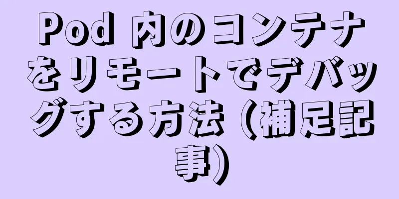 Pod 内のコンテナをリモートでデバッグする方法 (補足記事)