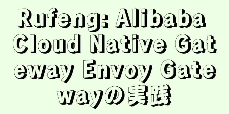 Rufeng: Alibaba Cloud Native Gateway Envoy Gatewayの実践
