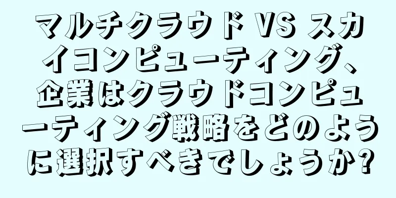 マルチクラウド VS スカイコンピューティング、企業はクラウドコンピューティング戦略をどのように選択すべきでしょうか?