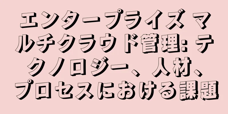 エンタープライズ マルチクラウド管理: テクノロジー、人材、プロセスにおける課題