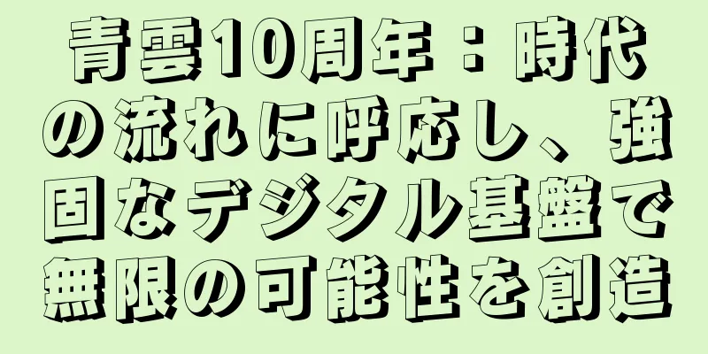 青雲10周年：時代の流れに呼応し、強固なデジタル基盤で無限の可能性を創造