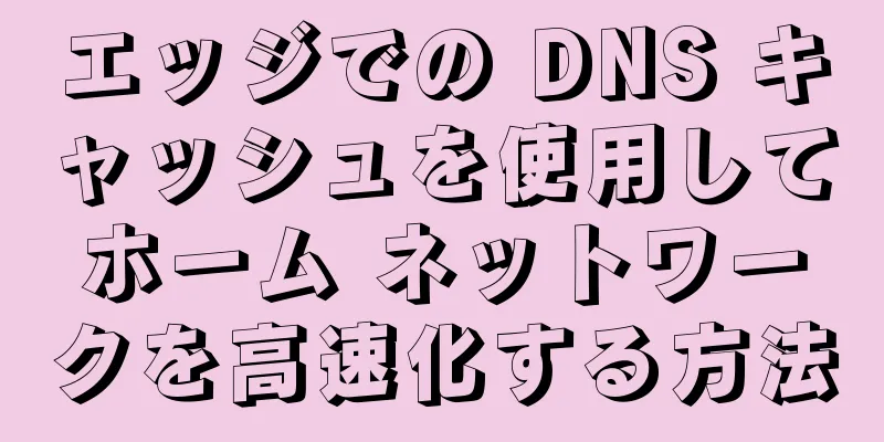 エッジでの DNS キャッシュを使用してホーム ネットワークを高速化する方法