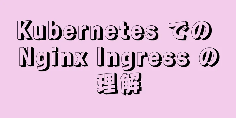 Kubernetes での Nginx Ingress の理解
