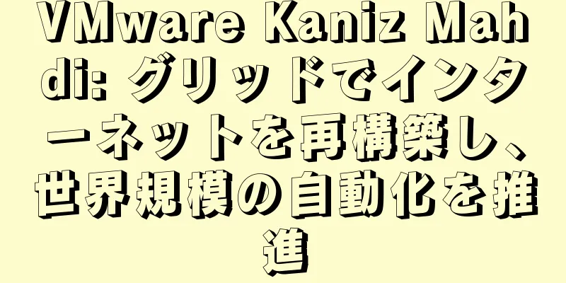 VMware Kaniz Mahdi: グリッドでインターネットを再構築し、世界規模の自動化を推進