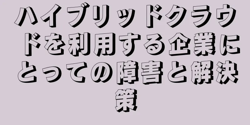 ハイブリッドクラウドを利用する企業にとっての障害と解決策