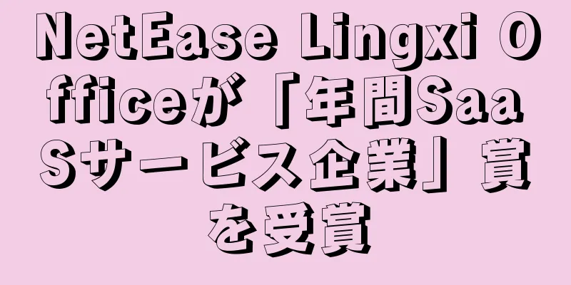 NetEase Lingxi Officeが「年間SaaSサービス企業」賞を受賞