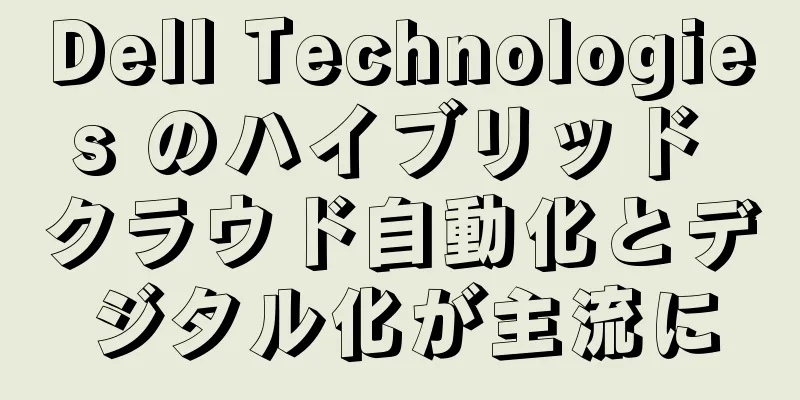 Dell Technologies のハイブリッド クラウド自動化とデジタル化が主流に