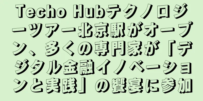 Techo Hubテクノロジーツアー北京駅がオープン、多くの専門家が「デジタル金融イノベーションと実践」の饗宴に参加