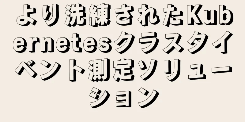 より洗練されたKubernetesクラスタイベント測定ソリューション
