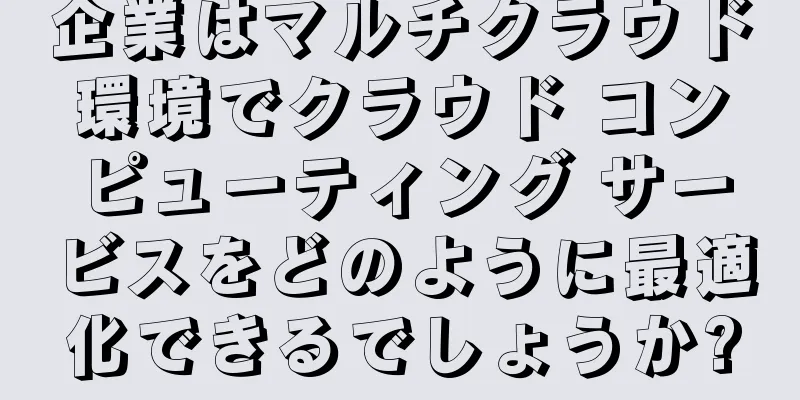 企業はマルチクラウド環境でクラウド コンピューティング サービスをどのように最適化できるでしょうか?