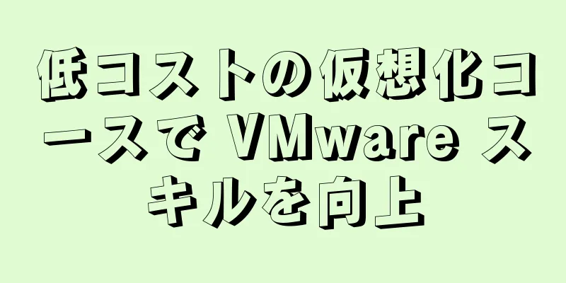 低コストの仮想化コースで VMware スキルを向上