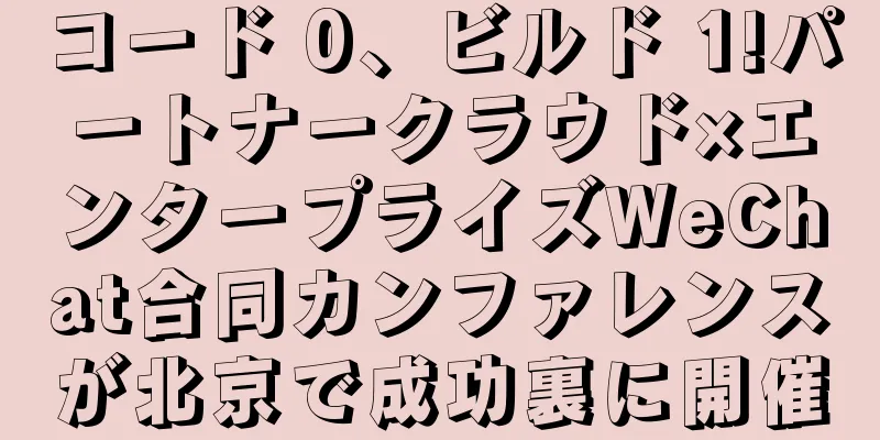 コード 0、ビルド 1!パートナークラウド×エンタープライズWeChat合同カンファレンスが北京で成功裏に開催