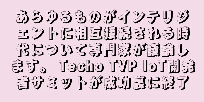 あらゆるものがインテリジェントに相互接続される時代について専門家が議論します。 Techo TVP IoT開発者サミットが成功裏に終了