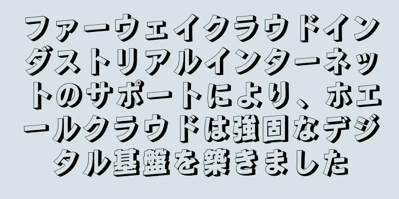 ファーウェイクラウドインダストリアルインターネットのサポートにより、ホエールクラウドは強固なデジタル基盤を築きました