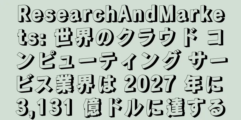 ResearchAndMarkets: 世界のクラウド コンピューティング サービス業界は 2027 年に 3,131 億ドルに達する