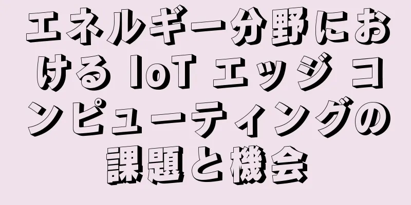 エネルギー分野における IoT エッジ コンピューティングの課題と機会