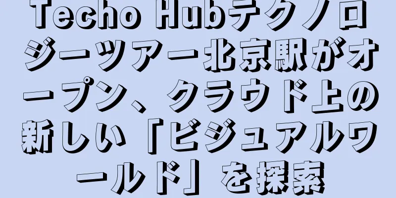 Techo Hubテクノロジーツアー北京駅がオープン、クラウド上の新しい「ビジュアルワールド」を探索