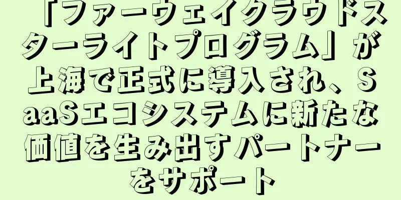 「ファーウェイクラウドスターライトプログラム」が上海で正式に導入され、SaaSエコシステムに新たな価値を生み出すパートナーをサポート