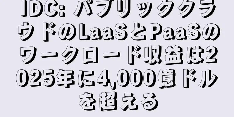 IDC: パブリッククラウドのLaaSとPaaSのワークロード収益は2025年に4,000億ドルを超える