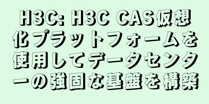 H3C: H3C CAS仮想化プラットフォームを使用してデータセンターの強固な基盤を構築