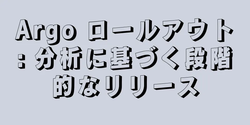 Argo ロールアウト: 分析に基づく段階的なリリース