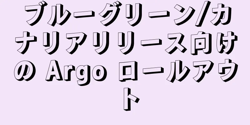 ブルーグリーン/カナリアリリース向けの Argo ロールアウト