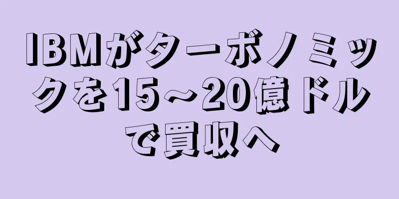 IBMがターボノミックを15～20億ドルで買収へ