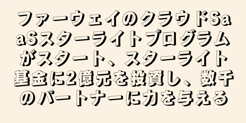ファーウェイのクラウドSaaSスターライトプログラムがスタート、スターライト基金に2億元を投資し、数千のパートナーに力を与える