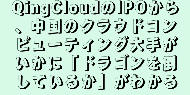 QingCloudのIPOから、中国のクラウドコンピューティング大手がいかに「ドラゴンを倒しているか」がわかる