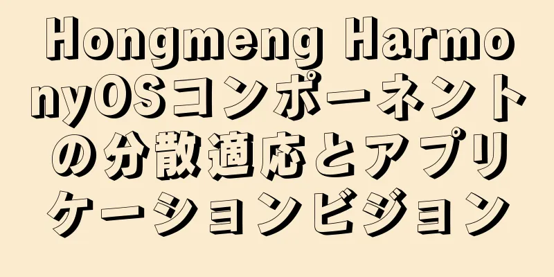 Hongmeng HarmonyOSコンポーネントの分散適応とアプリケーションビジョン