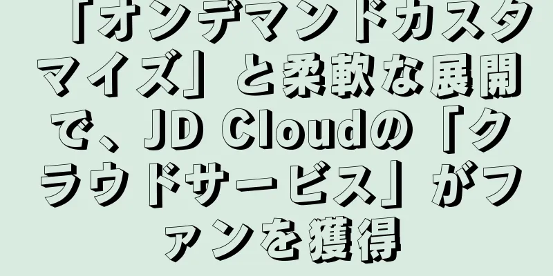 「オンデマンドカスタマイズ」と柔軟な展開で、JD Cloudの「クラウドサービス」がファンを獲得