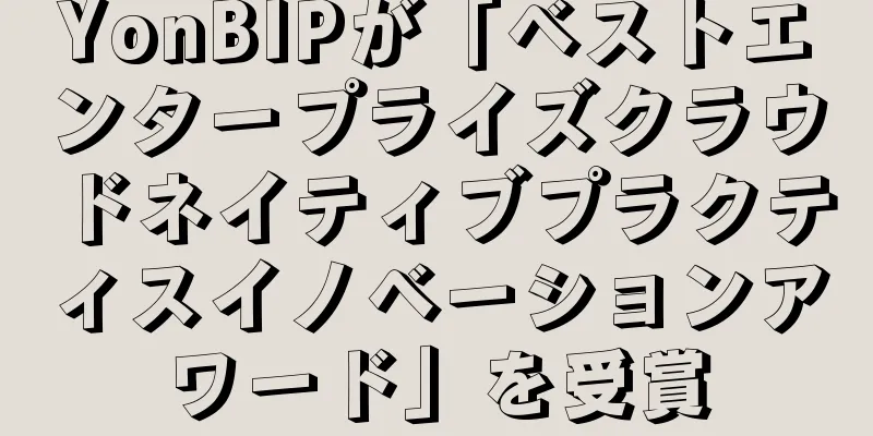 YonBIPが「ベストエンタープライズクラウドネイティブプラクティスイノベーションアワード」を受賞