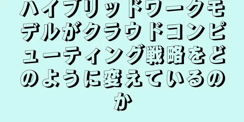 ハイブリッドワークモデルがクラウドコンピューティング戦略をどのように変えているのか