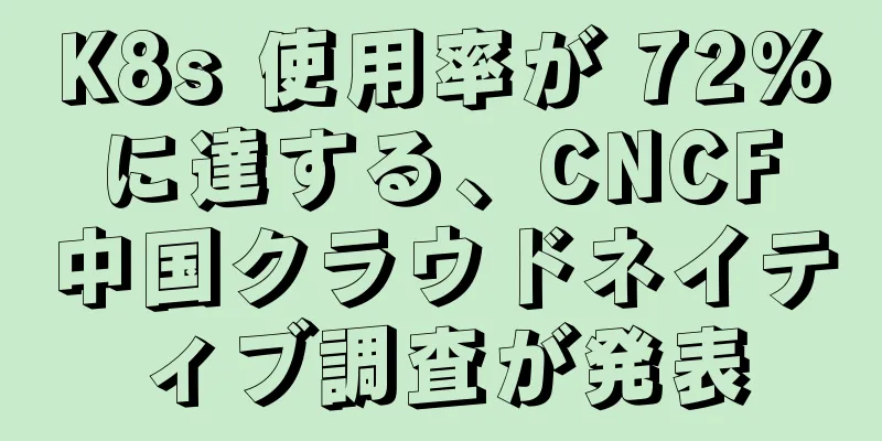 K8s 使用率が 72% に達する、CNCF 中国クラウドネイティブ調査が発表