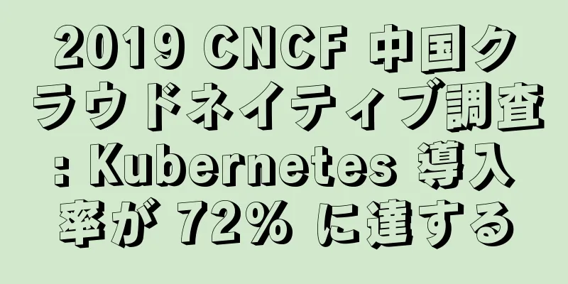2019 CNCF 中国クラウドネイティブ調査: Kubernetes 導入率が 72% に達する