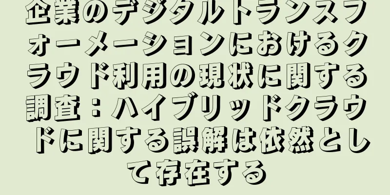 企業のデジタルトランスフォーメーションにおけるクラウド利用の現状に関する調査：ハイブリッドクラウドに関する誤解は依然として存在する