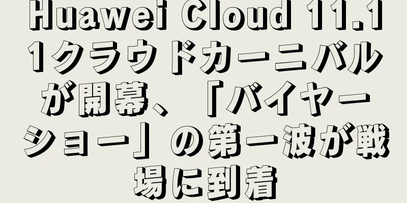 Huawei Cloud 11.11クラウドカーニバルが開幕、「バイヤーショー」の第一波が戦場に到着