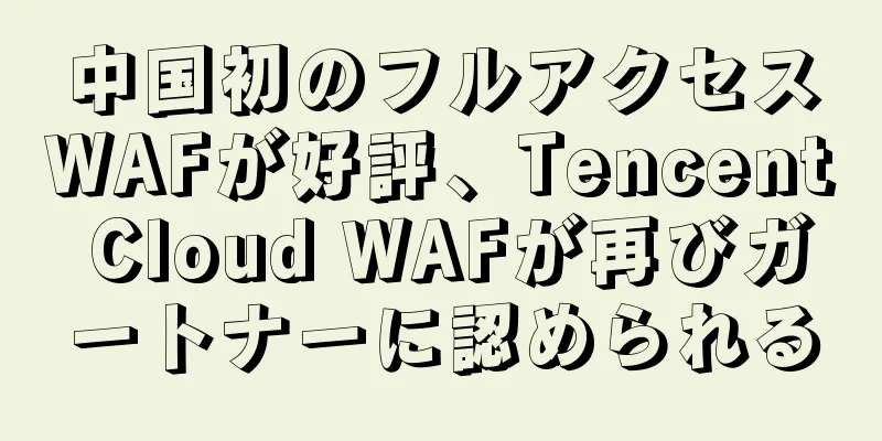 中国初のフルアクセスWAFが好評、Tencent Cloud WAFが再びガートナーに認められる