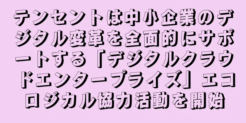 テンセントは中小企業のデジタル変革を全面的にサポートする「デジタルクラウドエンタープライズ」エコロジカル協力活動を開始