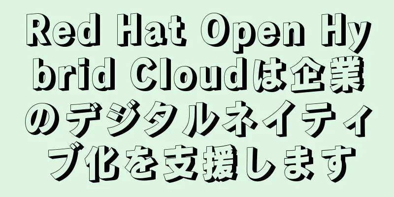 Red Hat Open Hybrid Cloudは企業のデジタルネイティブ化を支援します