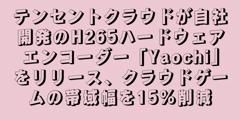 テンセントクラウドが自社開発のH265ハードウェアエンコーダー「Yaochi」をリリース、クラウドゲームの帯域幅を15%削減