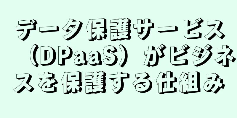 データ保護サービス（DPaaS）がビジネスを保護する仕組み