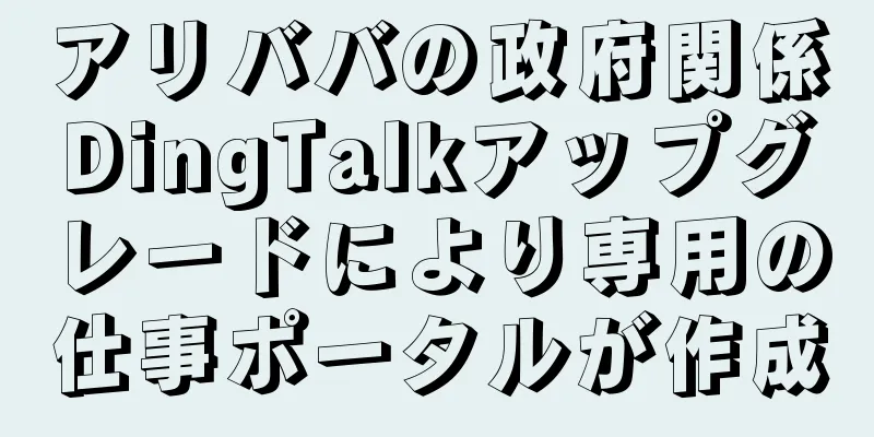 アリババの政府関係DingTalkアップグレードにより専用の仕事ポータルが作成