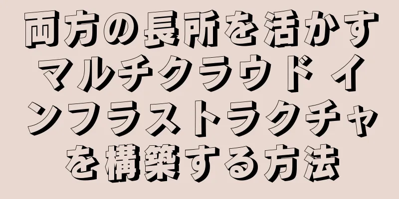 両方の長所を活かすマルチクラウド インフラストラクチャを構築する方法
