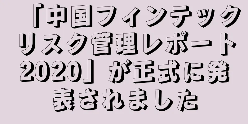 「中国フィンテックリスク管理レポート2020」が正式に発表されました