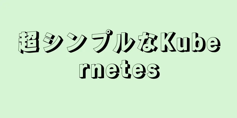 超シンプルなKubernetes