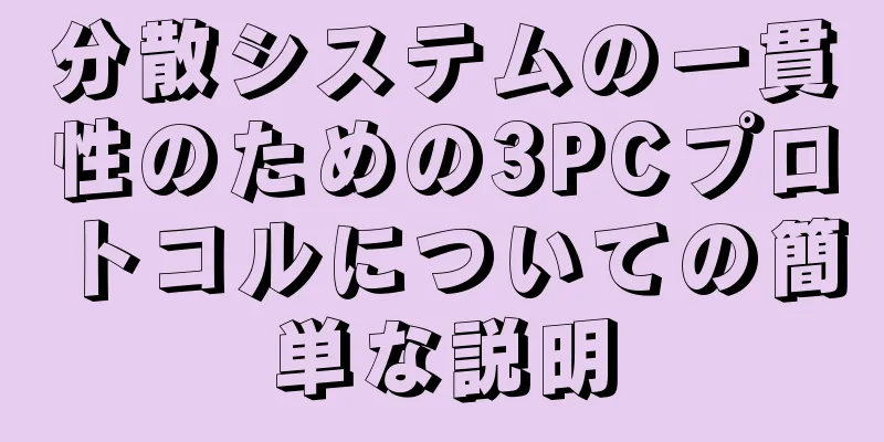 分散システムの一貫性のための3PCプロトコルについての簡単な説明
